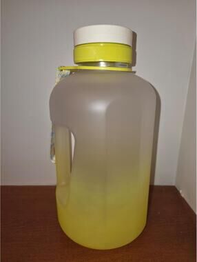 TWO - 73.3 Fl Oz Water Bottle Yellow - Room ESSENTIALS - BNWT
